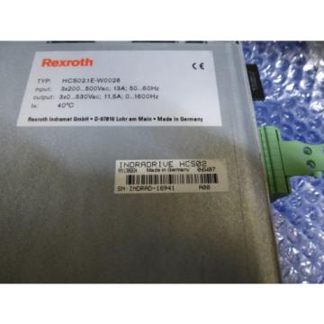 Bosch Falkland Islands  Rexroth Indramat HCS021E-W0028 mit Speicherkarte