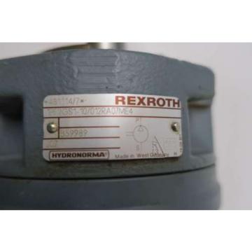REXROTH St. Kitts  1PF2GS1-10/012RA07ME4 HYDRAULIC GEAR pumps D539251