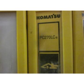 Komatsu Honduras  PC270LC-6 Hydraulic Excavator Parts Book Manual