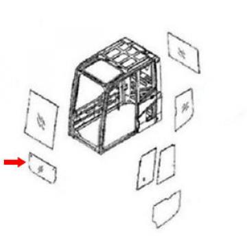 22B-54-16150 Latvia  Lower Door Glass For Komatsu Excavator PC228USLC-3-KU