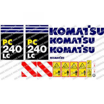 KOMATSU Estonia  PC240LC DIGGER DECAL STICKER SET