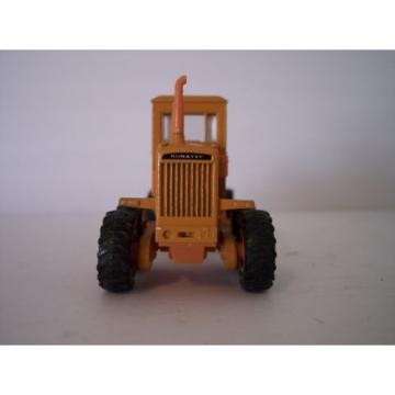 VINTAGE India  DIAPET KOMATSU GD605A MOTOR GRADER 1:50 SCALE ORANGE VERSION (T-74) NBOX