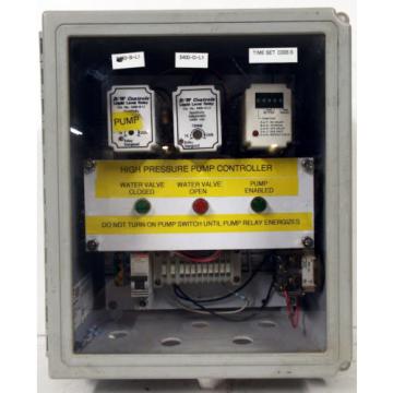 1 Western Sahara  USED HOFFMAN A12106CHQRFGW ENCLOSURE W/ PUMP CONTROLLER ***MAKE OFFER***