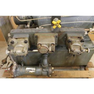 Hydraulic power supply, Power unit, HPU, 20hp, 3000 PSI, 220/440V, Denison