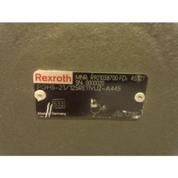 Rexroth Greece hydraulic gear pumps PGH5 size 125