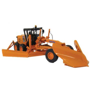 First Cayman Islands  Gear Komatsu GD655 Motor Grader w/V-Plow &amp; Wing D.O.T. orange 1:50 Scale