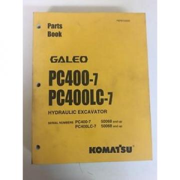 Galeo Kuwait  Komatsu PC400-7 PC400LC-7 Hydraulic Excavator Parts Book