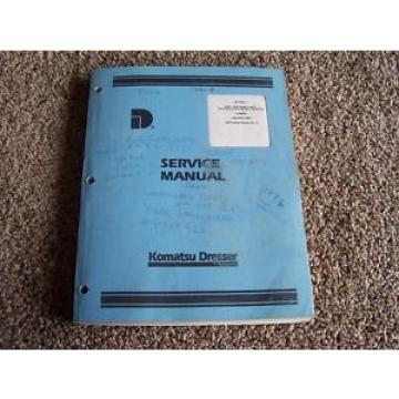 Komatsu Colombia  Dresser 2400- 2500 A B Wheel Tractor Chassis Factory Service Shop Manual