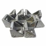 BOSCH Singapore Mexico REXROTH, GUSSET, 45X45L,  3 842 523 558, 3842523546, ALUMINUM, LOT OF 10